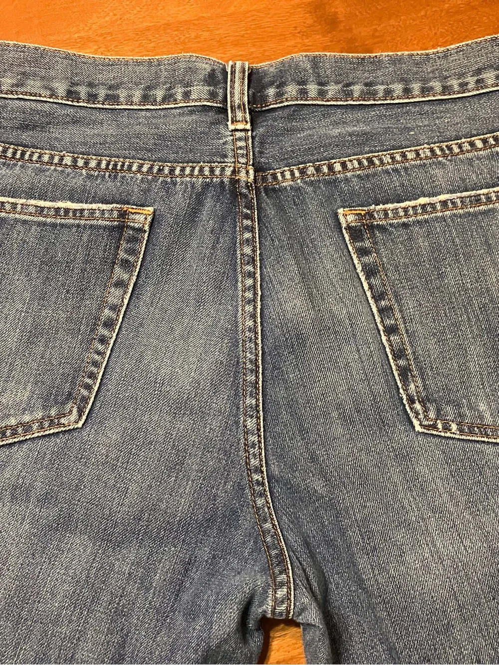 J. Crew Men's Straight-Leg Jeans - Medium Blue 32x30